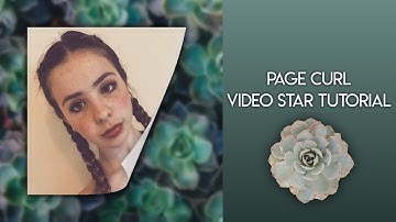 VIDEO STAR TUTORIAL || How to do an AE Page Curl Transition Effect on Video Star