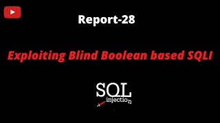 Exploiting Boolean Based SQLI|| Bug Bounty|| Report-28|| VPD||P1|| My new Blog||