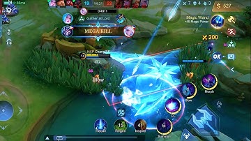 Iphone 11 pro max gameplay mvp using zhask in mlbb 2024