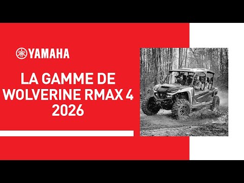 La gamme de Wolverine RMAX 4 2026