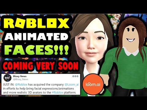 ROBLOX Animated Faces UPDATE NEWS! Coming Very Soon! CREEPY?