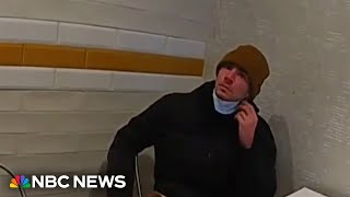 Newly released body camera video shows police confronting Luigi Mangione
