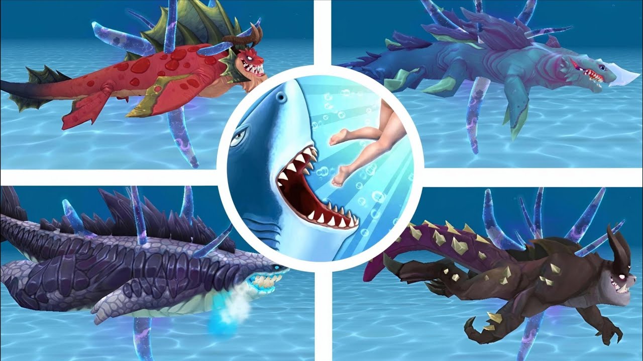 HUNGRY SHARK EVOLUTION FOR BEST SHARK UNLOCKED