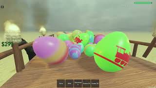 Roblox DEADRAILS eggstravaganza UFO Easter Egg Eggslinger Xbox X || 489