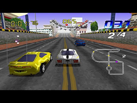 San Francisco Rush: Extreme Racing PS1 Gameplay HD (Beetle PSX HW)