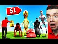 Buying EVERY SCP For 1$ In GTA 5 (Scary)