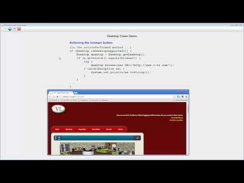 Java - Desktop class tasks