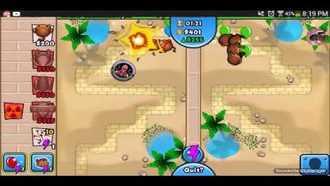 Facing a hacker.BloonTDBattles.P.S.I lost!