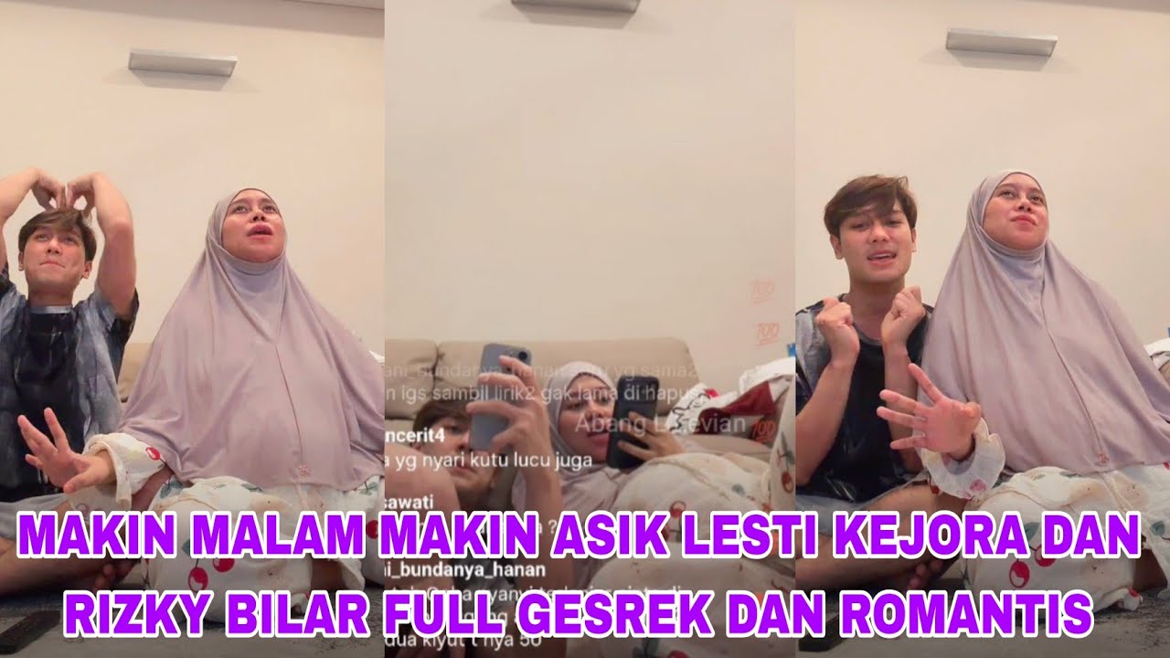LIVE PART TERAKHIR, MAKIN MALAM MAKIN ASIK, LESTI KEJORA DAN RIZKY BILAR ROMANTIS BANGET FULL GESREK