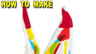 Can You Go With The Flow, Fused Glass Art, Project Tutorial