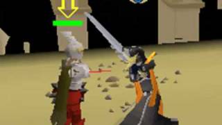 Runescape Saradomin Sword Special attacks - Duel Arena