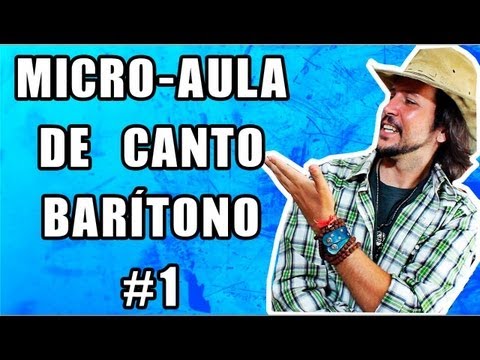 Micro Aula de Canto Masculino 01 Baritono