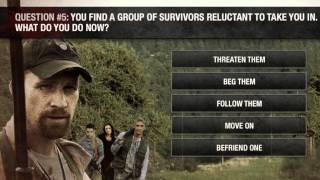 The Walking dead Zombie Survival Quiz How Long Will You Survive screenshot 5
