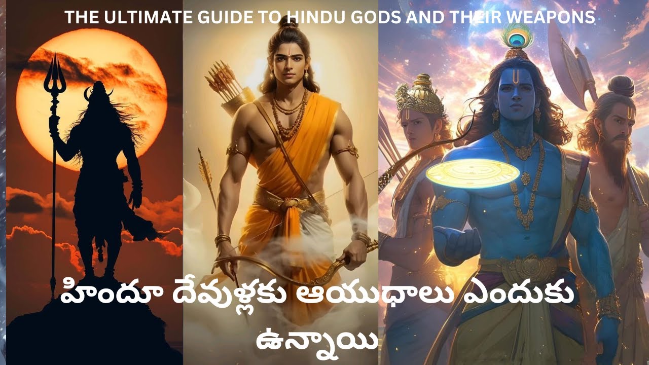 The Ultimate Guide to Hindu God's And Their Weapons I Sandwich_Vlogs