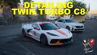DETAILING MS.EMELIA TWIN TURBO C8 | MJDETAIL