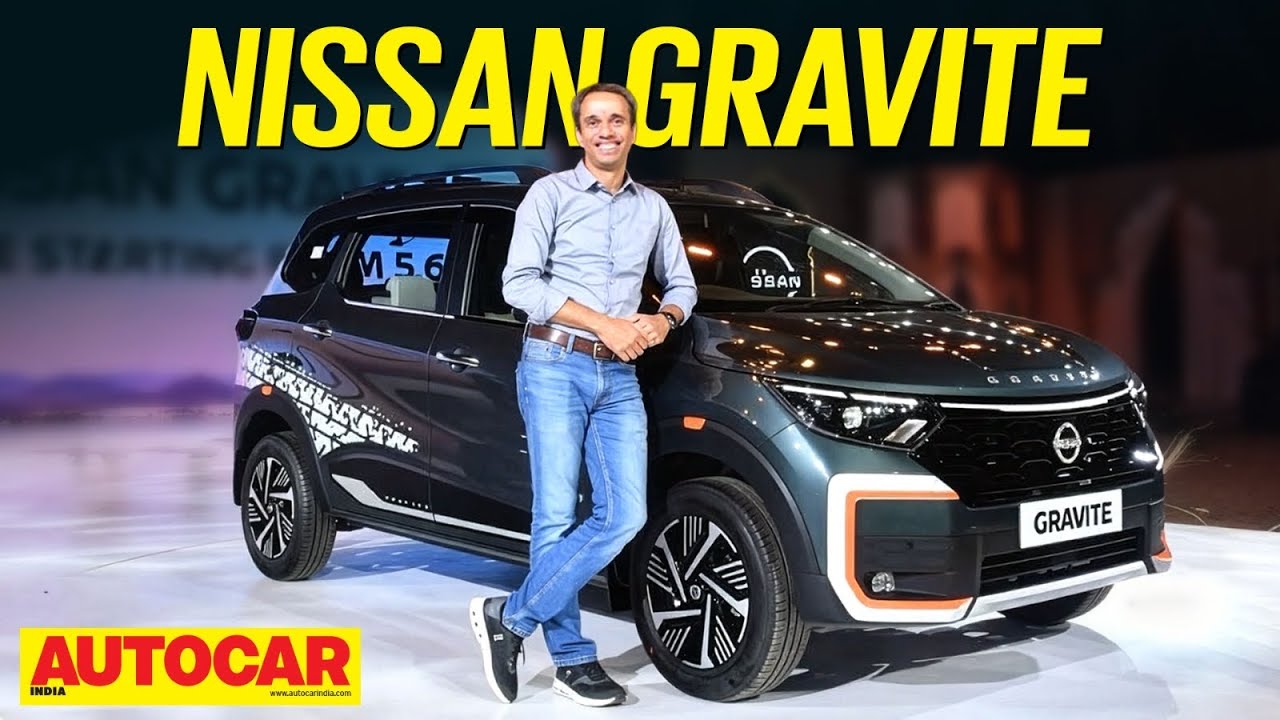 Nissan Gravite - 7 seats under Rs 6 lakh! | First Look | Autocar India