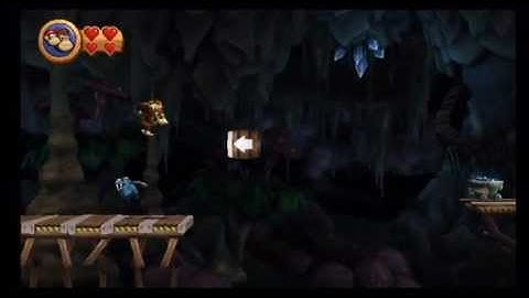 Donkey Kong Country Returns: 4-1 Rickety Rails