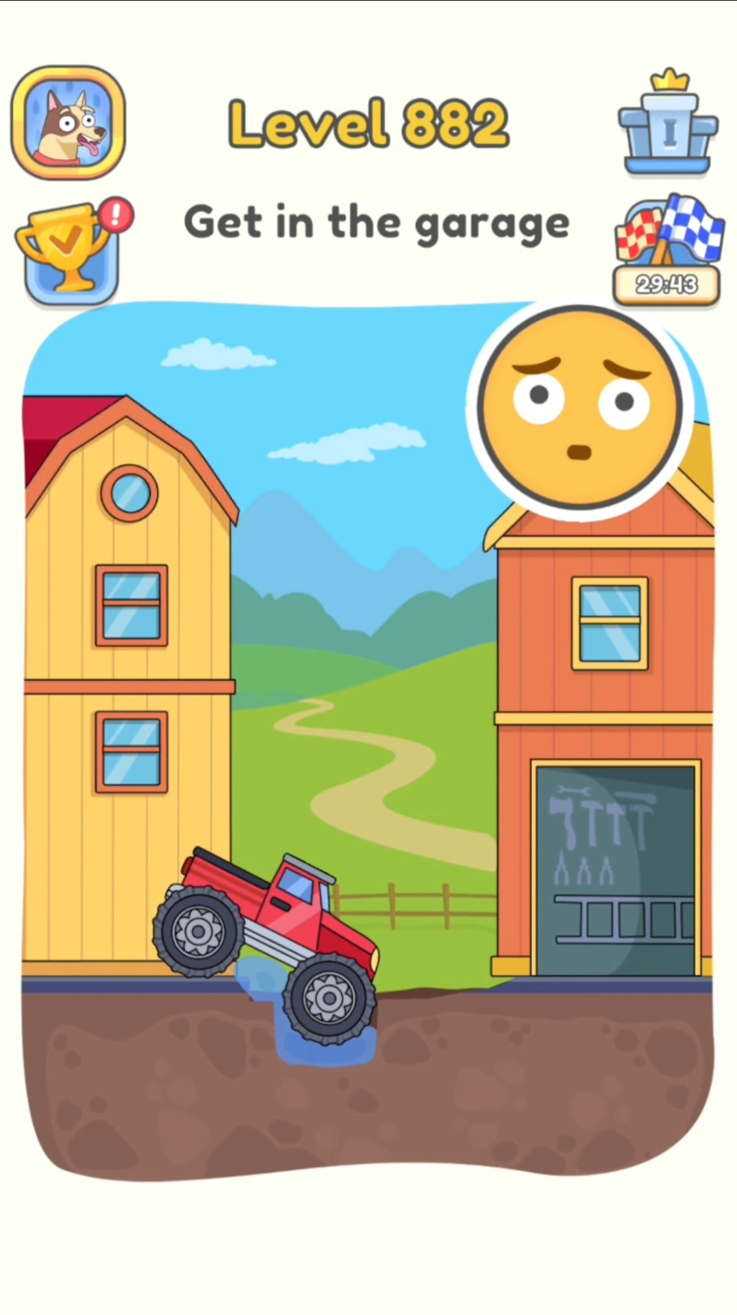 Get In The Garage 🚙||Dop 5 (Delete One Part) Level 882 - YouTube