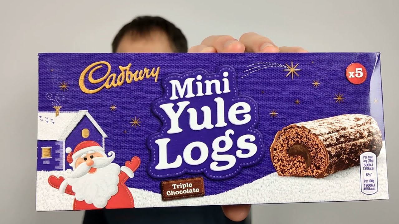 Cadbury's Triple Chocolate Mini Yule Logs Review 