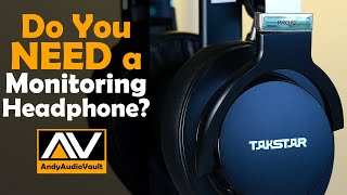 Why You NEED Monitoring Headphone Why you WANT a TAKSTAR Pro 82
