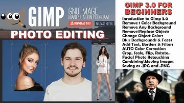 How to Use Gimp 3.0.  Photo Editing for Beginners 2025.  #gimp #gimptutorial #photoediting