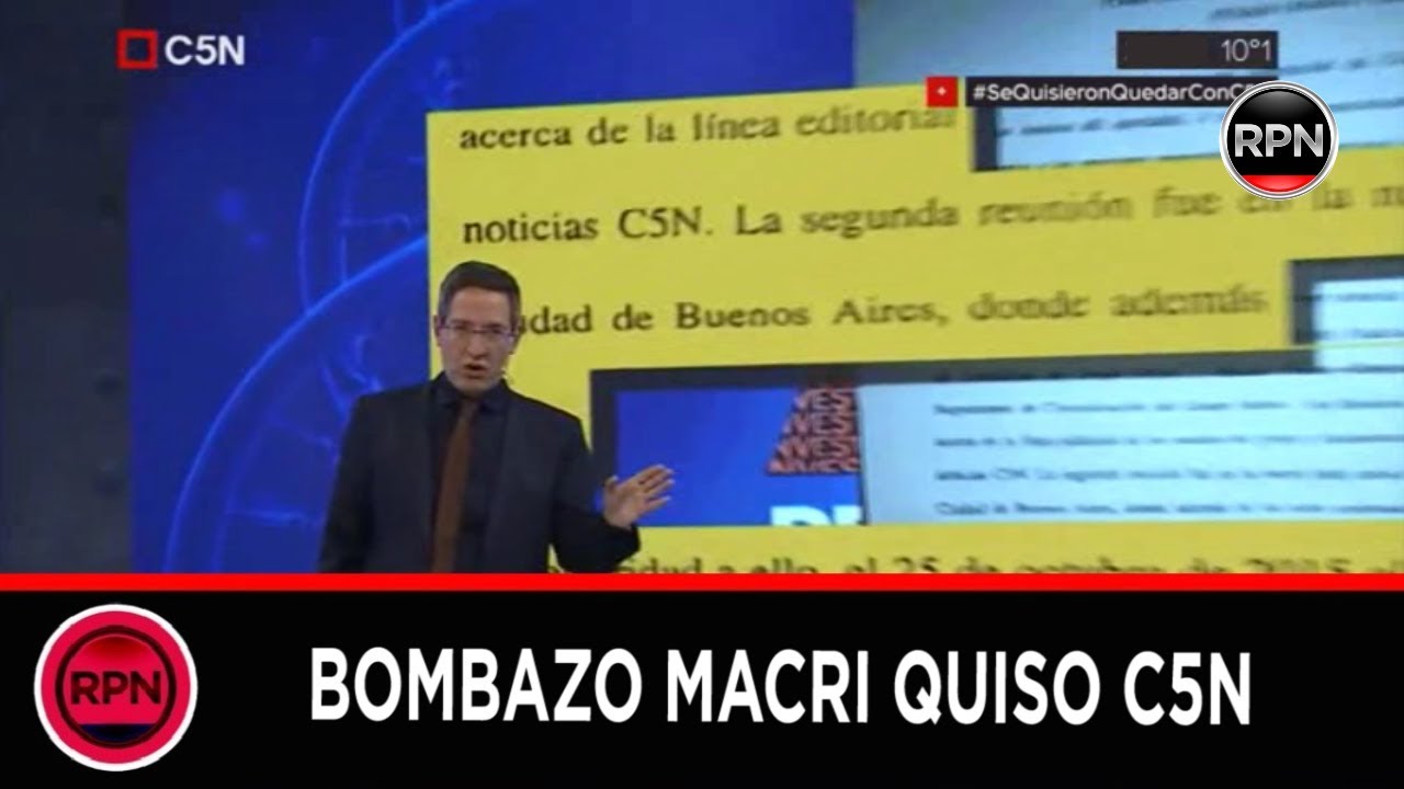 *BOMBAZO* Mauricio Macri quiso quedarse con C5N video phone beyonce mp3
