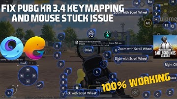 Fix Pubg Kr Keymapping And Mouse Stuck Issue In Gameloop/TGB | 3.4 Update | Latest Version | 2024