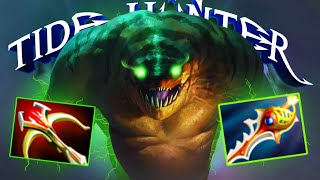 Insane One Shot Damage Tide Hunter Divine Rapier + Daedalus Builds🔥1100GPM Farm Machine🔥