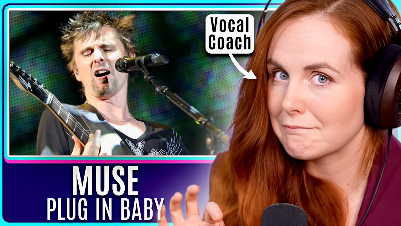 Почему Muse ТАК захватывают? | Анализ вокала вокальным тренером | Plug In Baby (Жить в Риме)