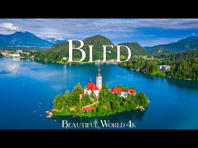 Bled Slovenia 4K Relaxation Film - Relaxing Piano Music - Beautiful Nature class=