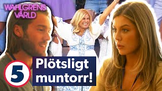Wahlgrens värld | Pernillas jobbiga muntorrhet mitt under första Allsången! | Kanal 5 Sverige