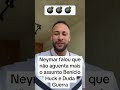 Neymar falou que não aguenta mais o assunto Benício Huck e Duda Guerra #futebol #noticia #brasil