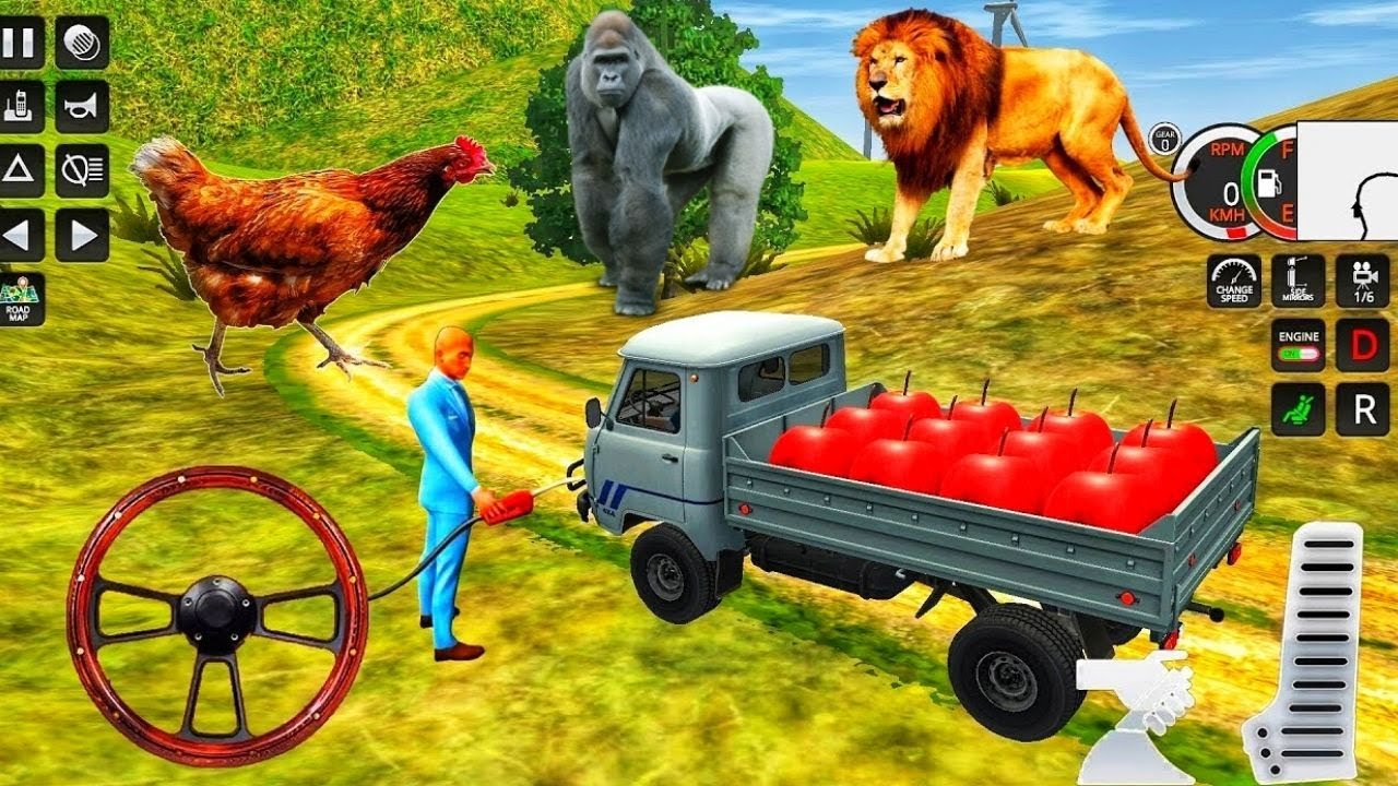 Heavy Cargo Truck Simulator Indian Mountain  - Truck Driving Game - Android Gameplay#3