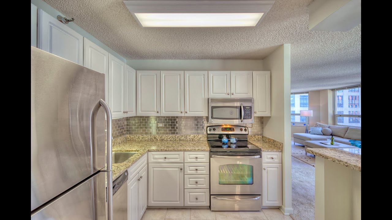 Chicago Apartment Tour 750 N. Rush One Bedroom YouTube