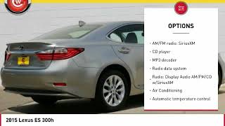 2015 Lexus ES San Luis Obispo CA N18201A