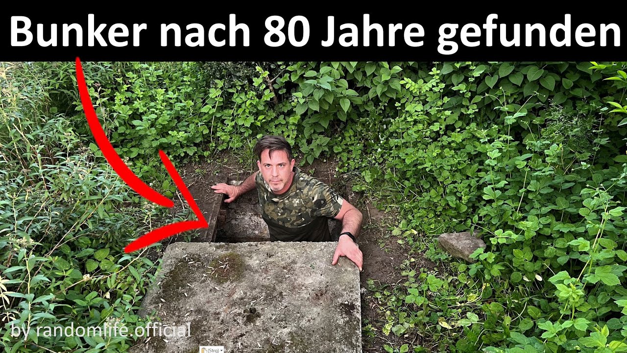 Vollausgestatteter Bunker nach 80 Jahren durch hobby Archäologen entdeckt. Komplette Dokumentation!