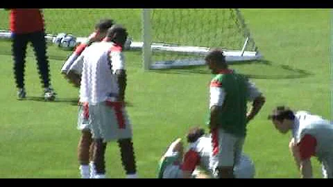 Samir Nasri injury in Bad-Waltersdorf
