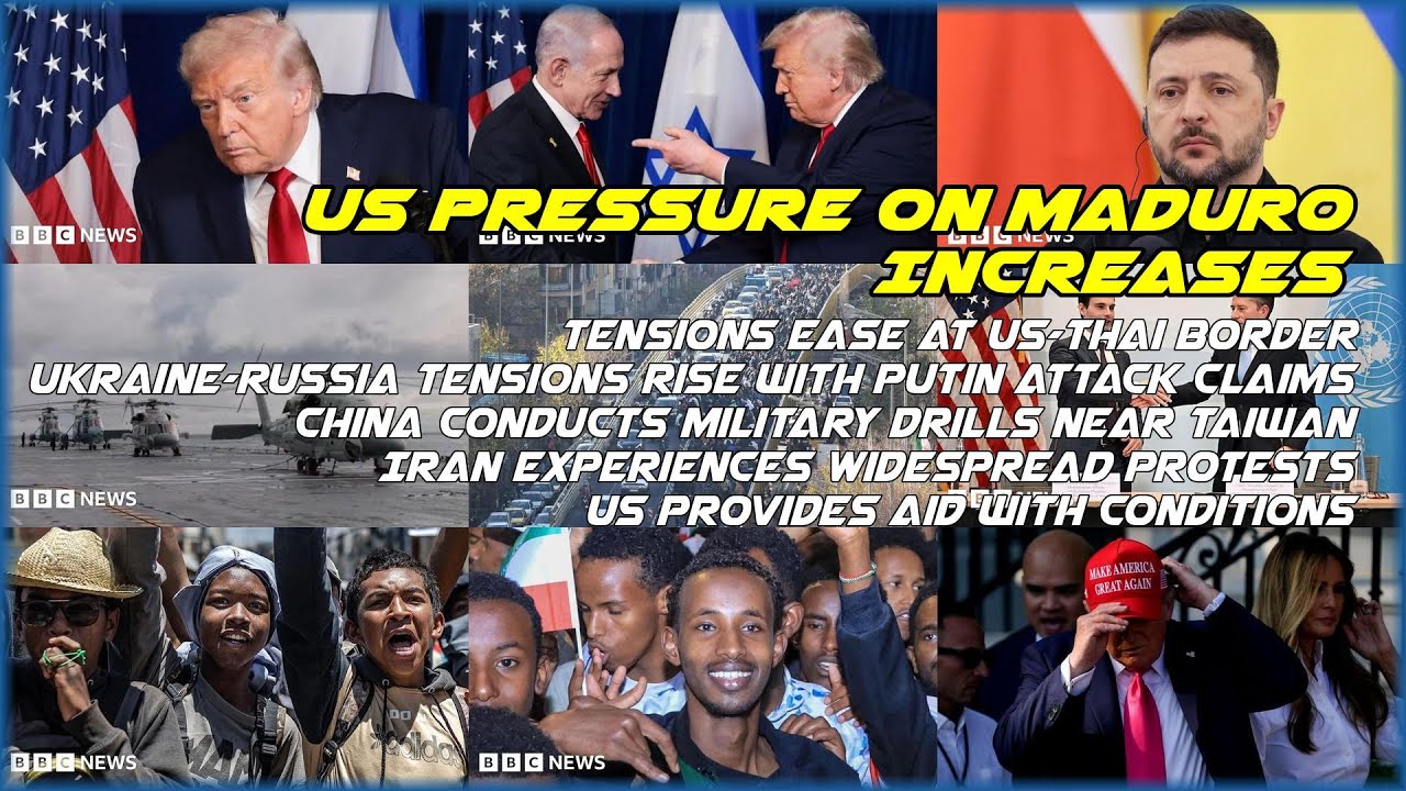 News update 31st, December, 2025. US Intensifies Pressure on Maduro Through Mili...