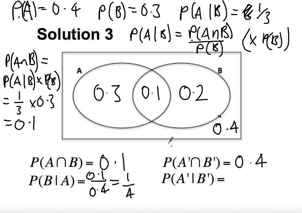 S1 Lesson 4 - Conditional Probability - YouTube