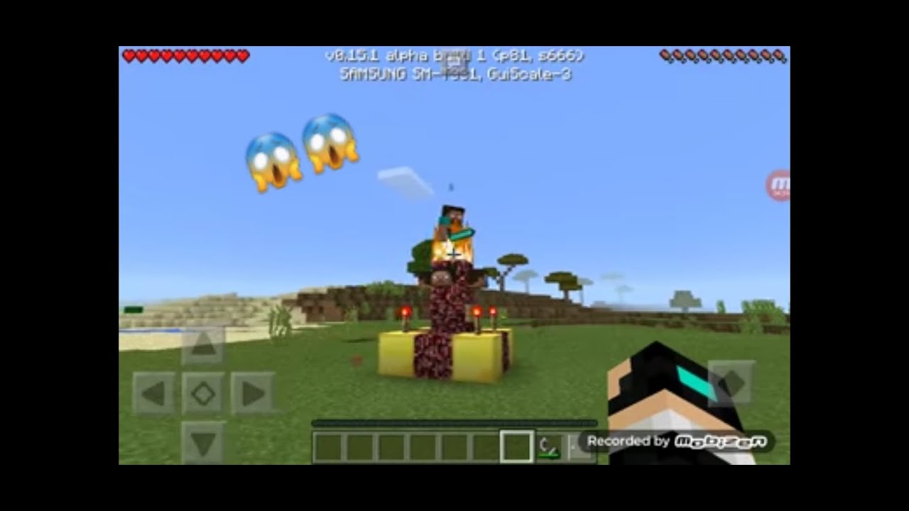 COMO INVOCAR A HEROBRINE EN MINECRAFT PE MOVIL YouTube