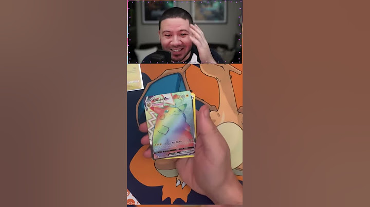 Pokemon TCG Vivid Voltage RAINBOW PIKACHU VMAX Secret Rare Pull!