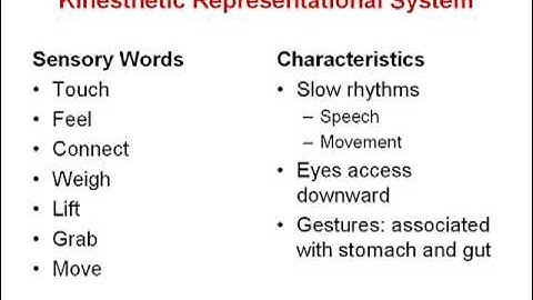 Learn NLP Video: NLP Representational Systems