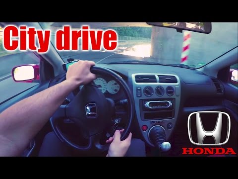 Honda Civic EP2 1.6 VTEC- POV City drive in Germany ✔