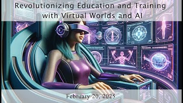 Revolutionizing Education and Training with Virtual Worlds and AI