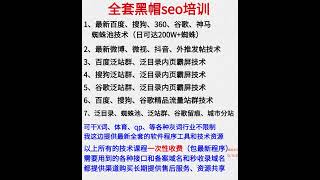 小旋风蜘蛛池的骗局 站群服务器是什么 泛目录代发排名技术