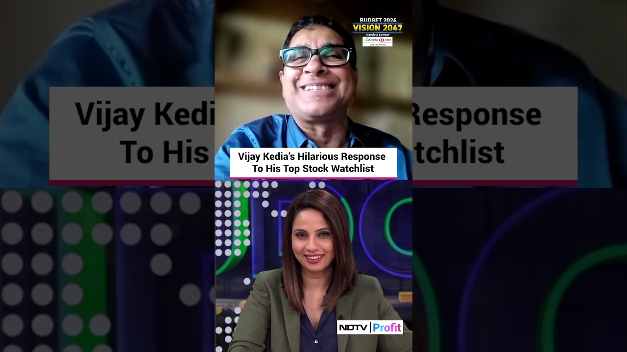 Vijay Kedia's Hilarious Response When Asked About His Top Stock Watchlist