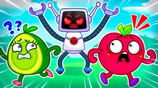 Cha Cha Cha Robot Dance!  Funny Videos For Kids  Kids Songs with Pit & Penny