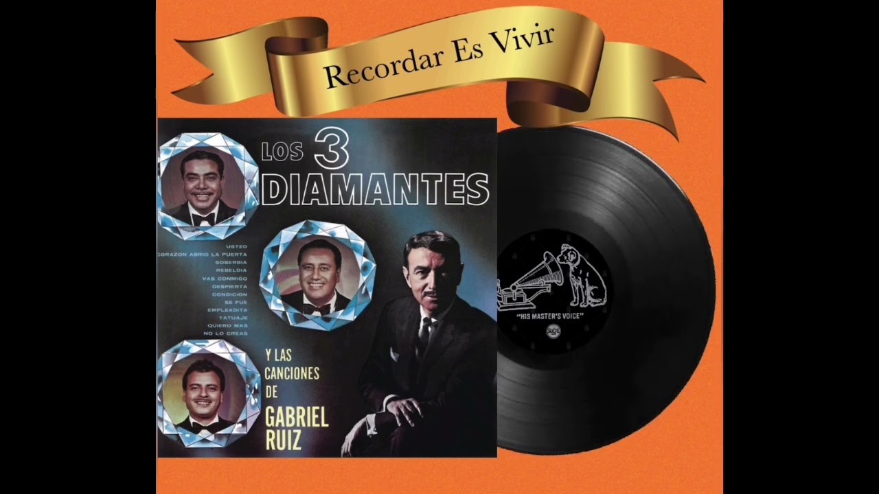 米CD Tres Diamantes Boleros Clasicos 4  25CDT344 Orfeon /00110 LOS TRES DIAMANTES Mexico Collection CD #55/100 - MEXICAN