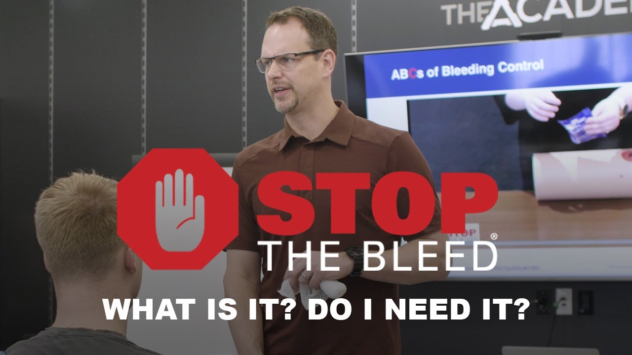 Stop the Bleed - The Single Most Important Course You Might Ever Take