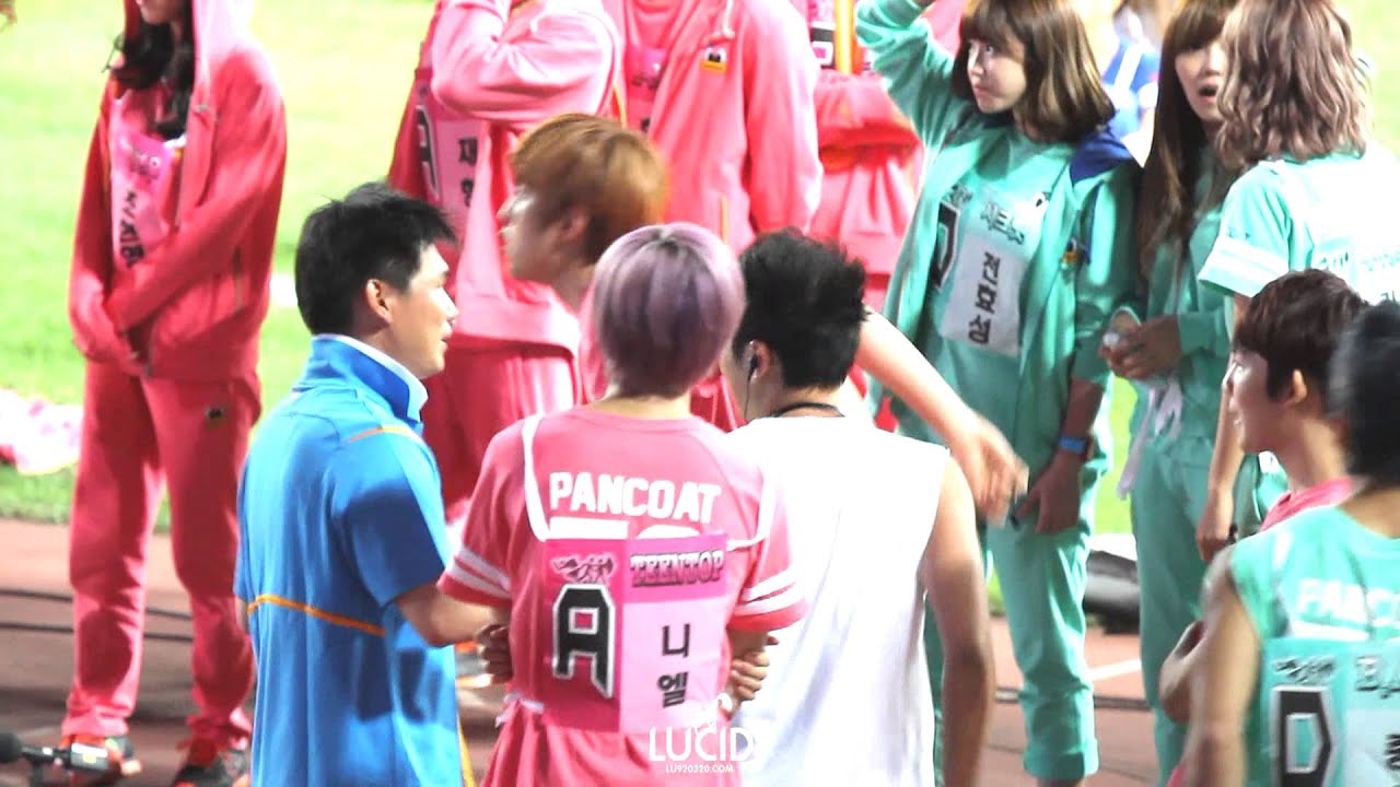 130903 MBC 아육대 - 높이뛰기 산들